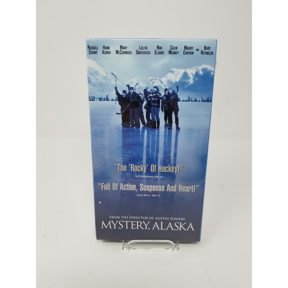 Mystery Alaska VHS Comedy Drama Sport‎ Russell Crowe NEW SEALED